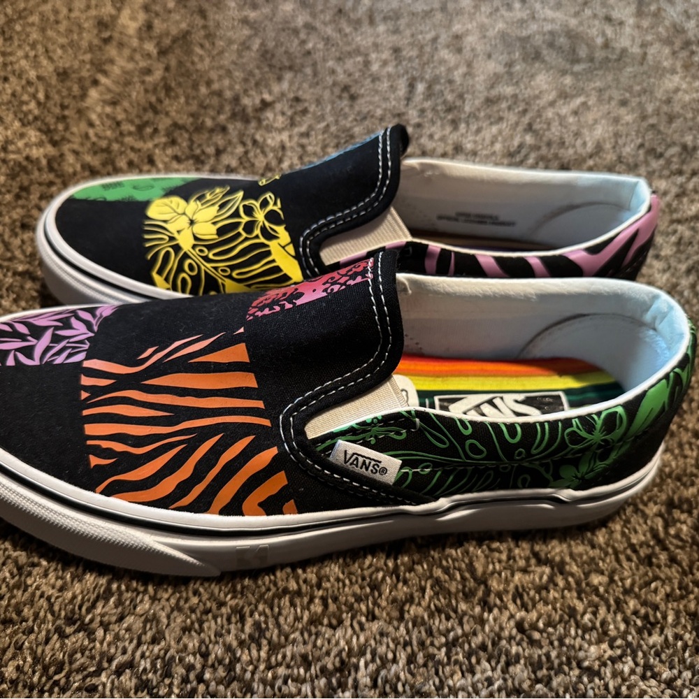 Vans Special Edition Crayola Women’s Slip-On Shoes - Multicolor
